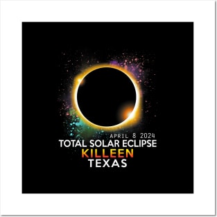 een Texas Totality Total Solar Eclipse April 8 2024 Posters and Art